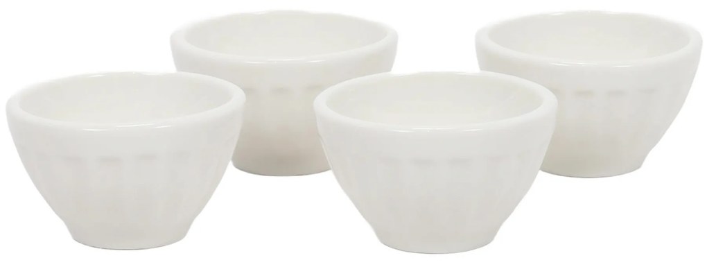 Miseczki na przekąski z porcelany, 4 szt.