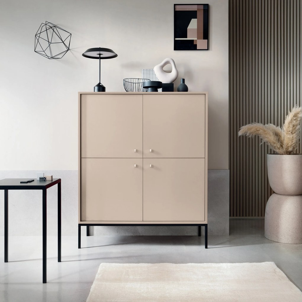 Komoda MONDO 104 cm do Salonu Sypialni Odcienie beżu