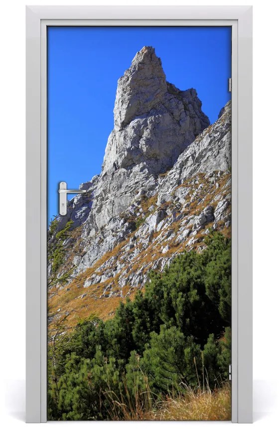 Naklejka fototapeta na drzwi mały Giewont Tatry