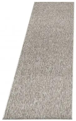 Dywan wykładzinowy na filcu Nizza beżowy melanż 80 cm x 250 cm