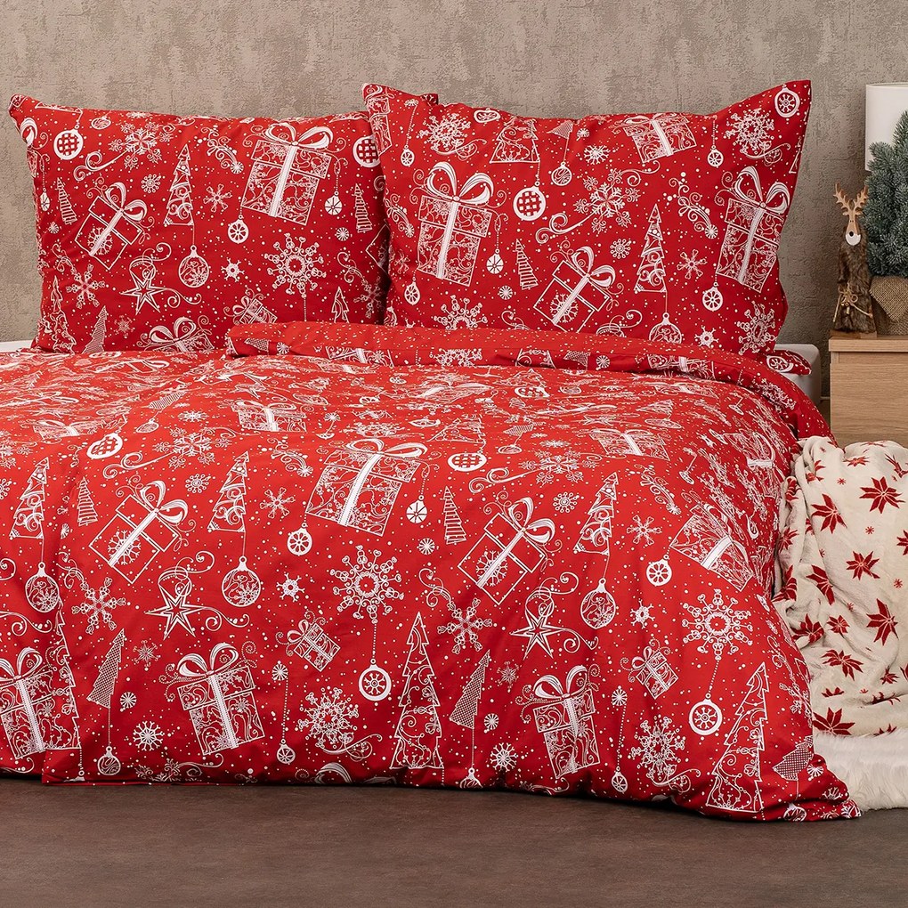 4Home Pościel bawełniana Gift, 140 x 200 cm, 70 x 90 cm
