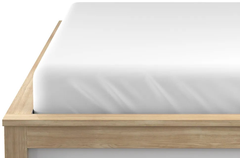 PrzytulneMieszkanie.pl Prześcieradło jersey EXCLUSIVE białe 90 x 200 cm