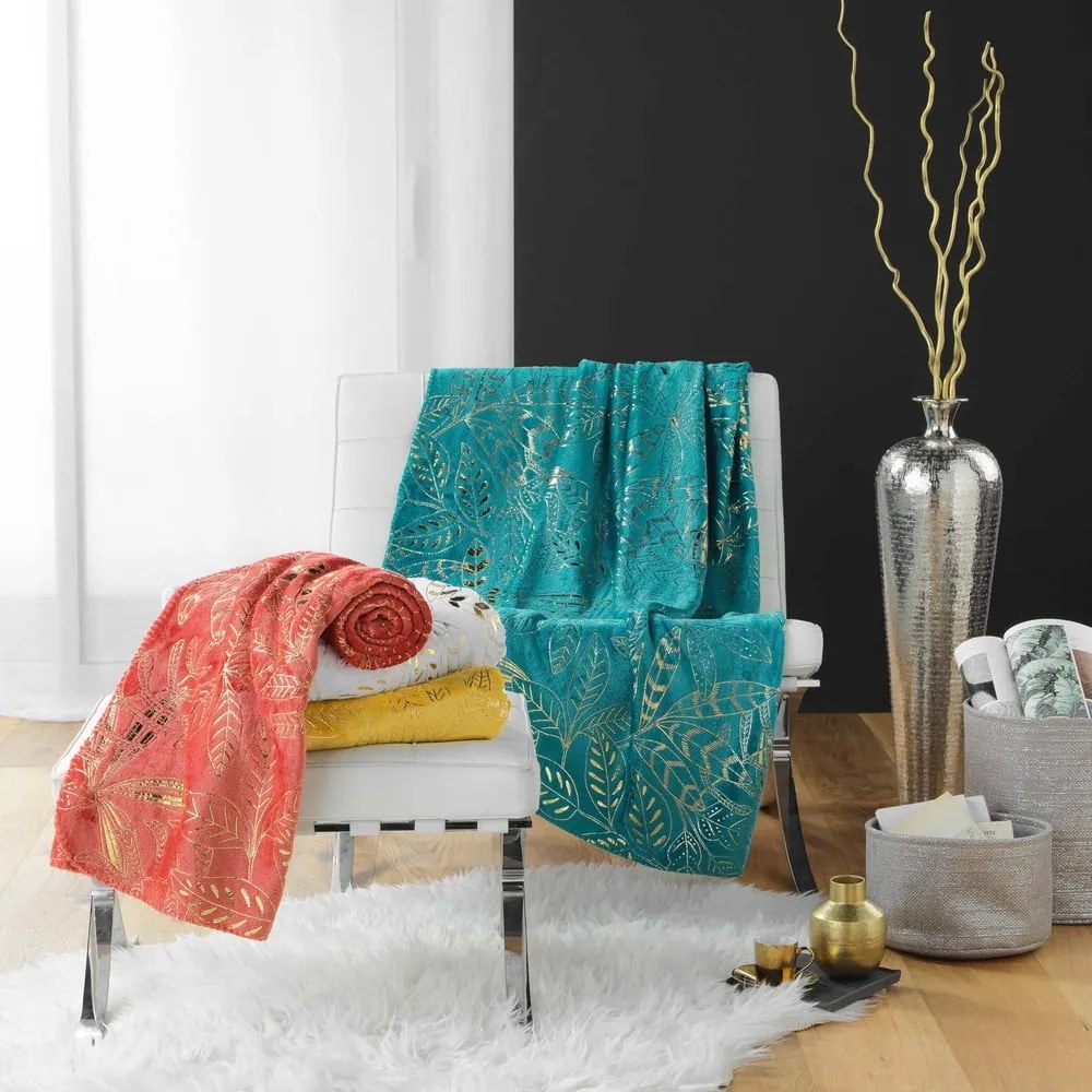 Koc z mikroflaneli 125x150 cm Belflor – douceur d'intérieur