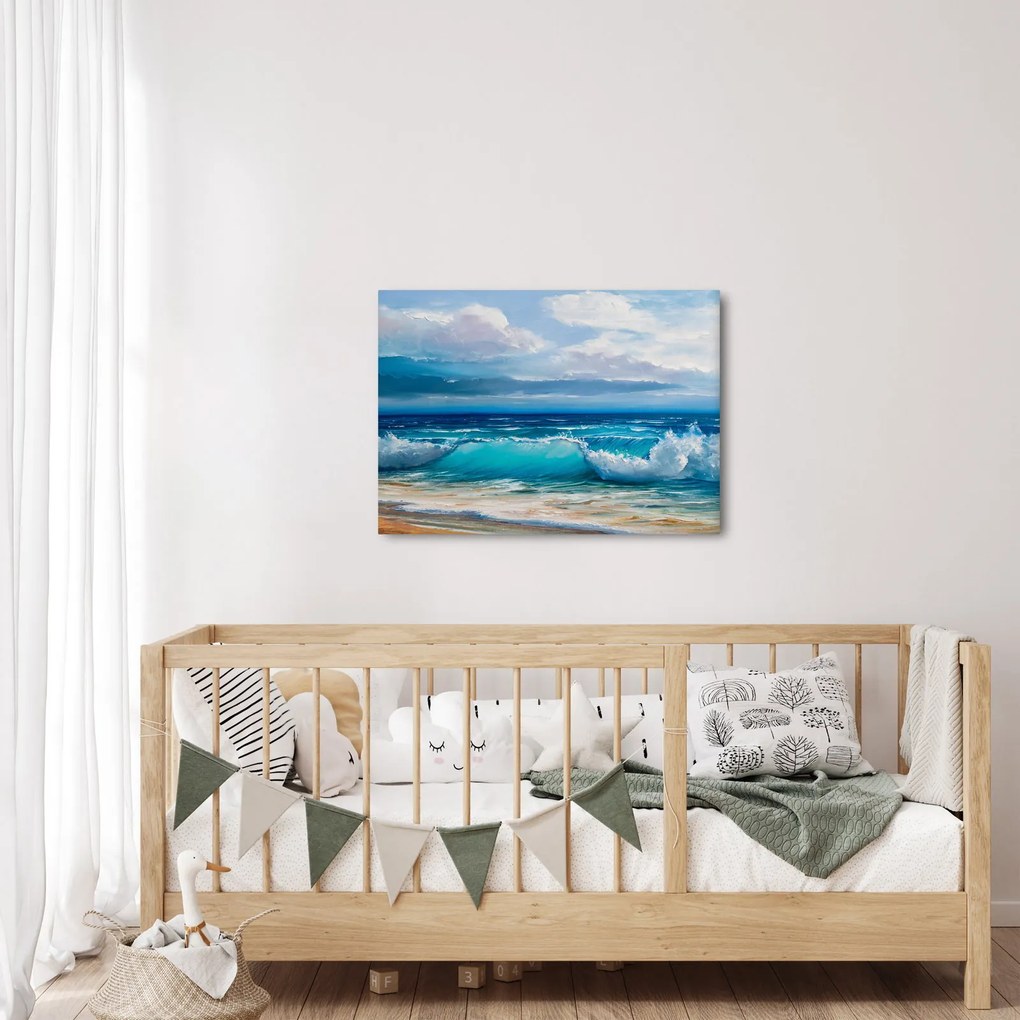Obraz - Fale morskie (70x50 cm)