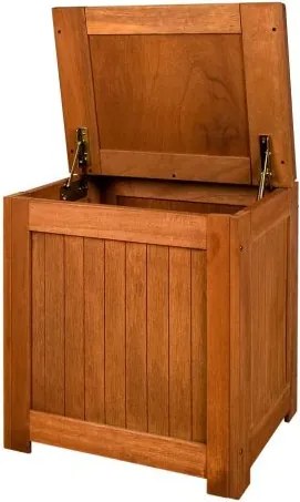 Skrzynia ogrodowa, kufer z poduszką 43 x 55 x 62 cm