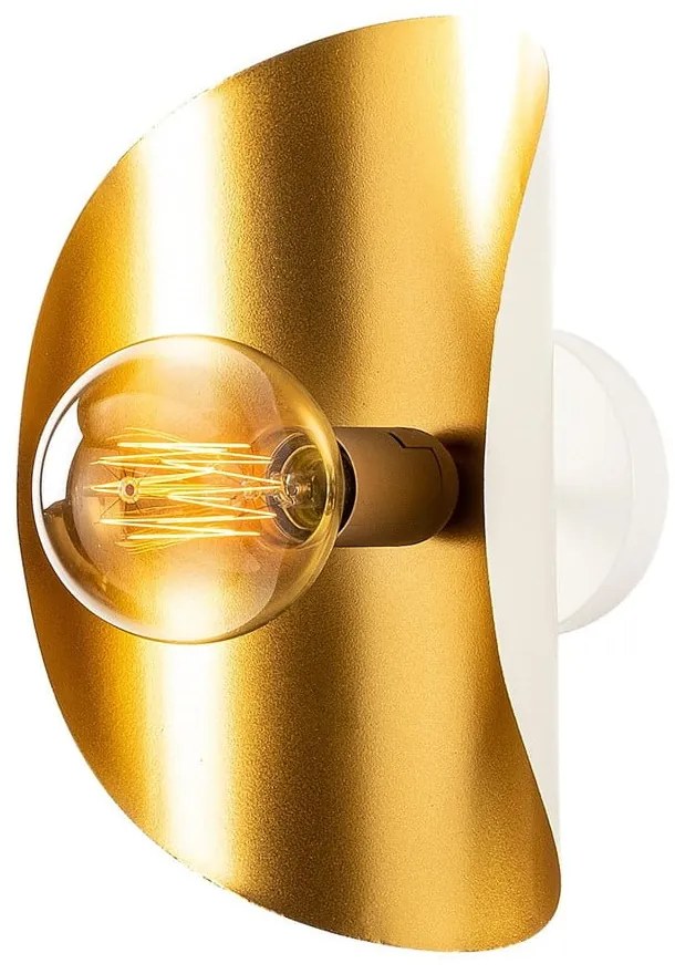 Kinkiet w biało-złotym kolorze Sivani – Opviq lights