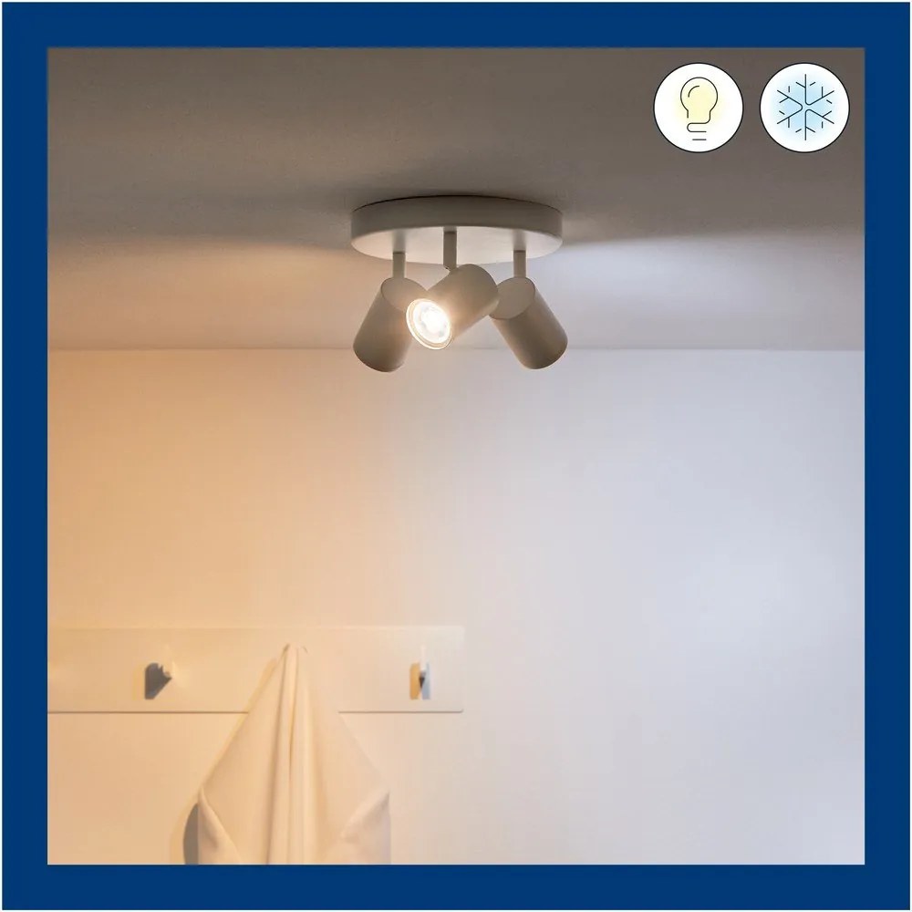 Inteligentna lampa punktowa z gwintem GU10 5 W Imageo – WiZ