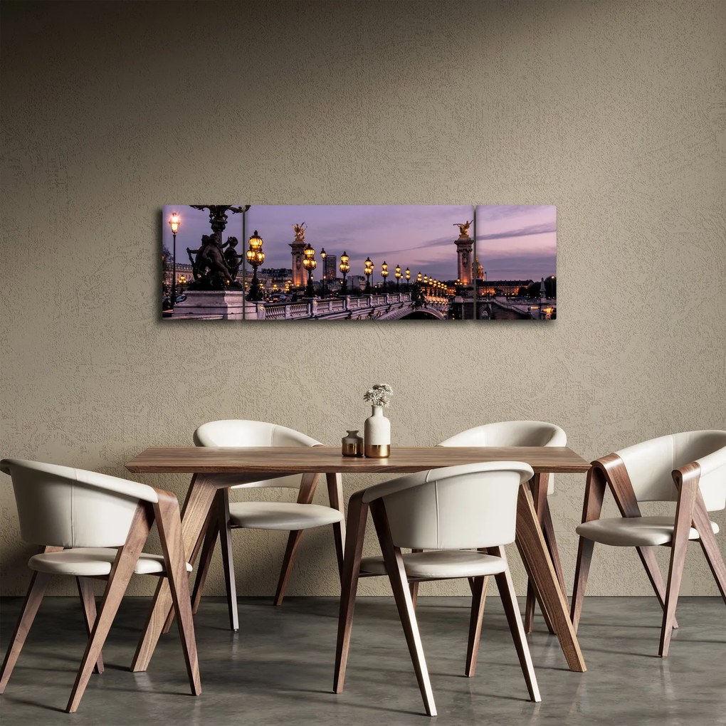 Obraz - Most Aleksandra III. w Paryżu (170x50 cm)