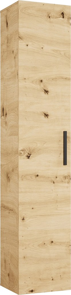 Masseno Garderoba MODULO 160,6/204/40 cm do Przedpokoju Nowoczesna Dąb Artisan