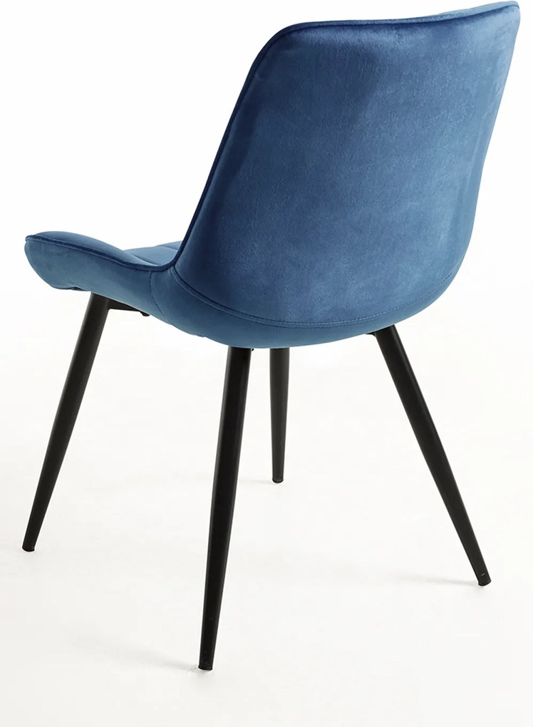 Zestaw 4 Krzese Lene Aksamitne