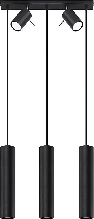 Lampa wisząca RING 3 czarny