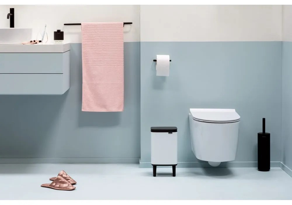 Biały stalowy kosz na śmieci 4 l Bo Hi – Brabantia
