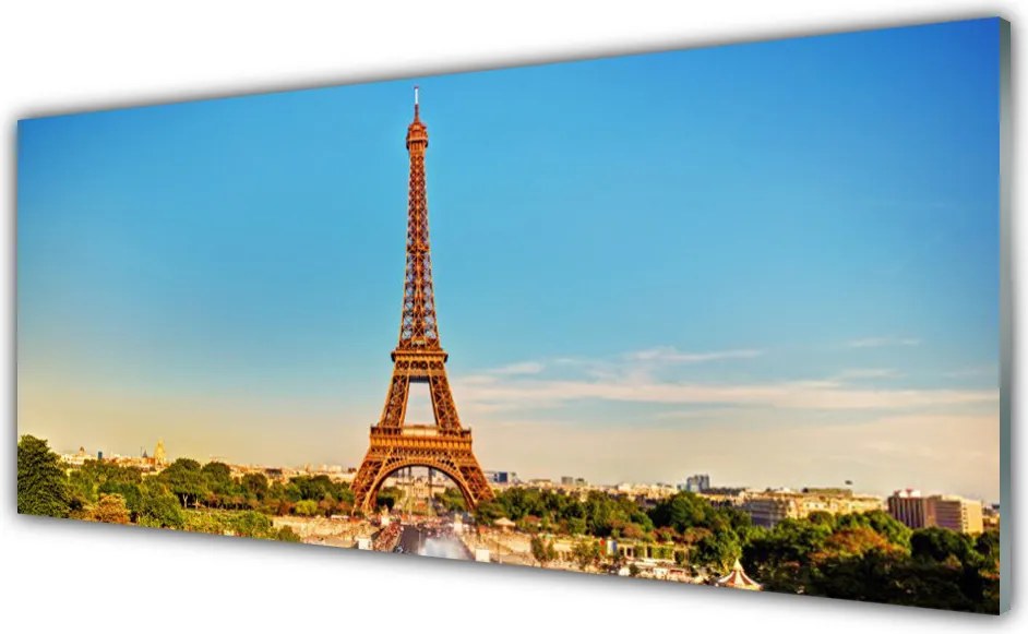 Panel Szklany Majestatyczne Wieża Eiffla W Paryżu