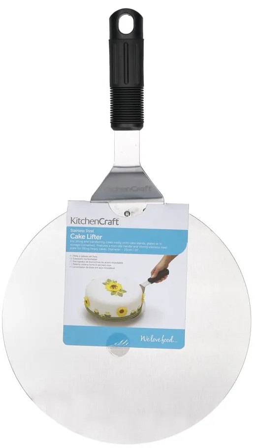 Blacha z rękojeścią do przenoszenia tortu Kitchen Craft Sweetly Does It