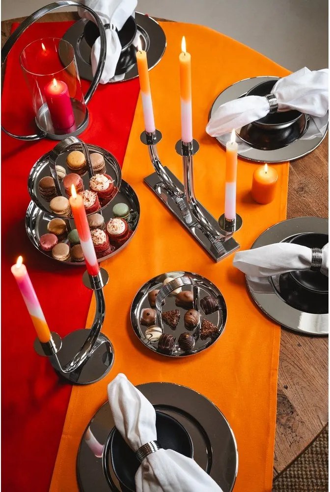 Metalowy świecznik Elana – Zilverstad