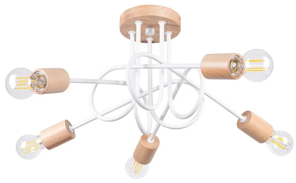 Lampa sufitowa w naturalnym kolorze 15x61 cm Tumber – Sollux