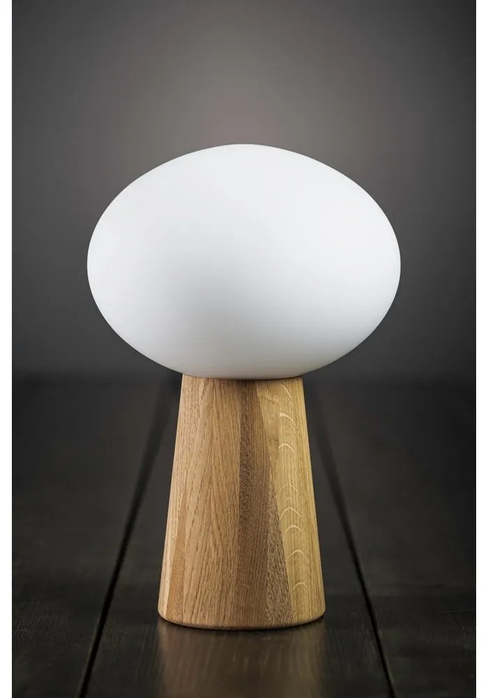 Biała lampa stołowa Pater – Markslöjd
