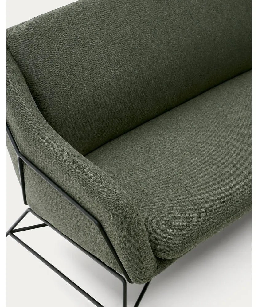 Zielona sofa 128 cm Brida – Kave Home
