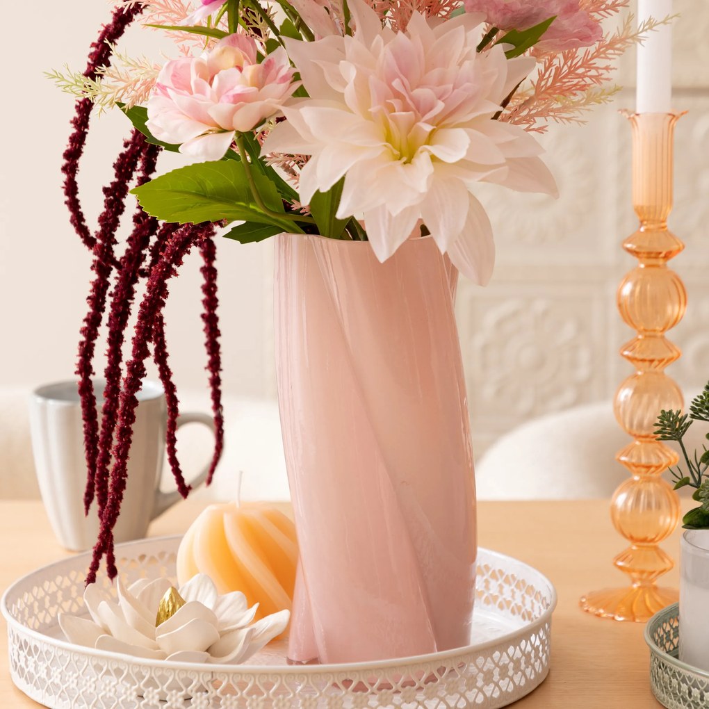 Szklany wazon WILD ROMANCE, Ø 10,5 cm