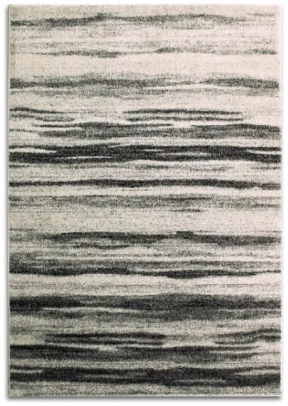 Dywan nowoczesny Lara fale szary 140 cm x 200 cm