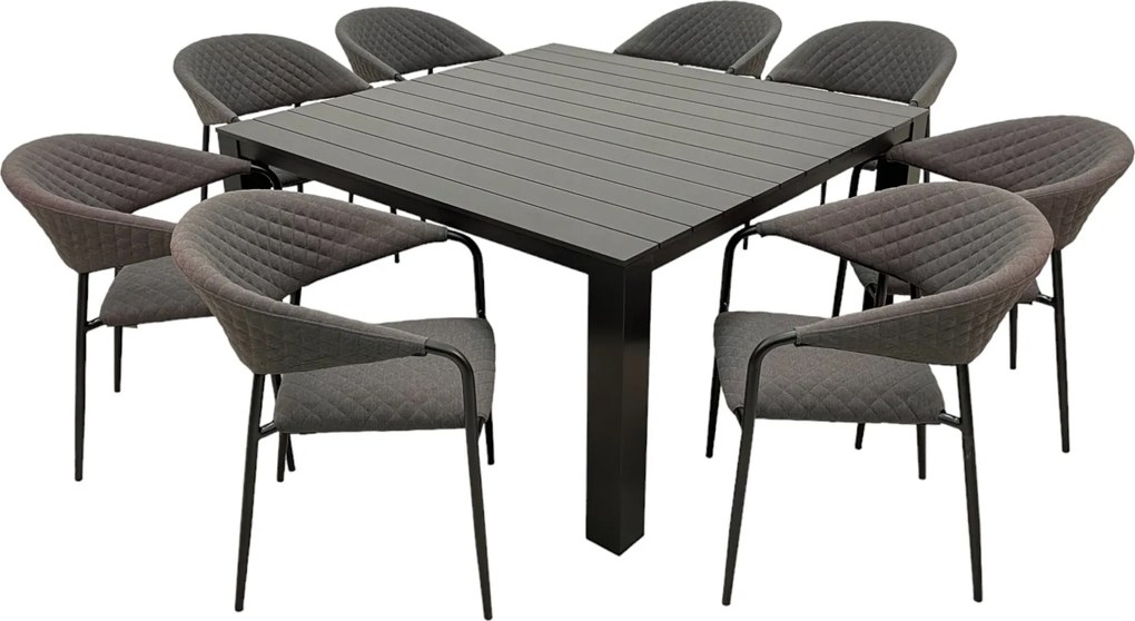 Doppler PRATO MELIA LIKA-TEX® ogrodowy zestaw wypoczynkowy 8+1