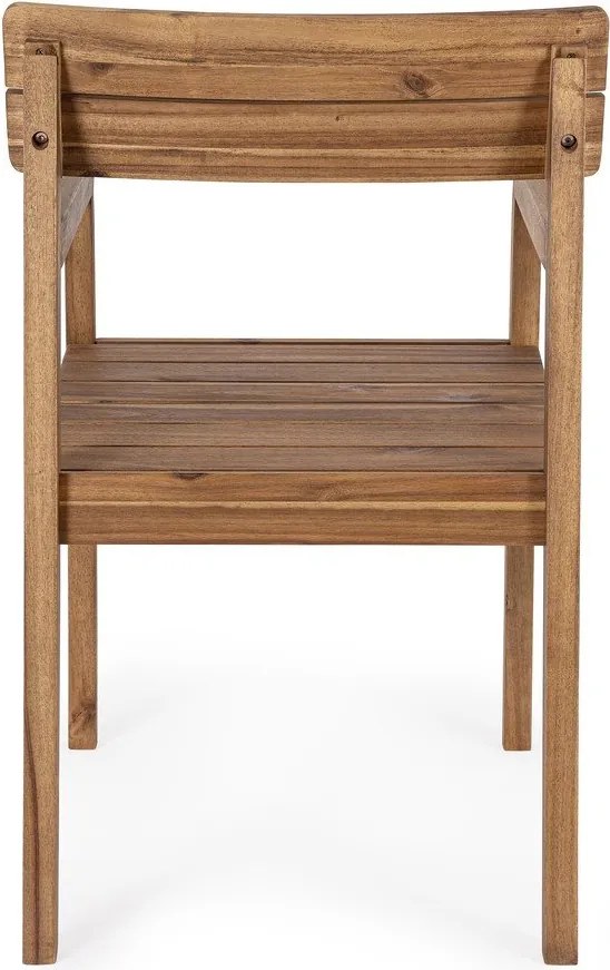 Drewniane krzesło ogrodowe w naturalnym kolorze Rodano – Bizzotto