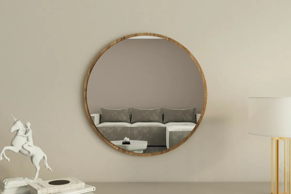 Lustro Ozze Walnut 60 cm