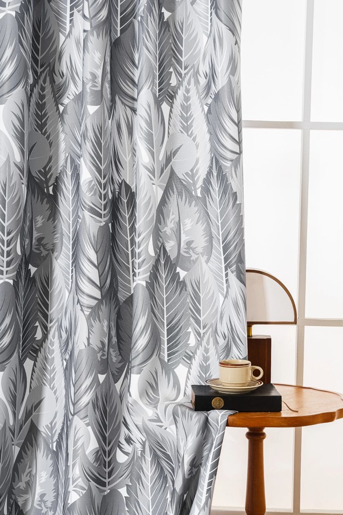 Zasłony designerskie PERUN 140x270 cm (2 szt.), wzorzyste