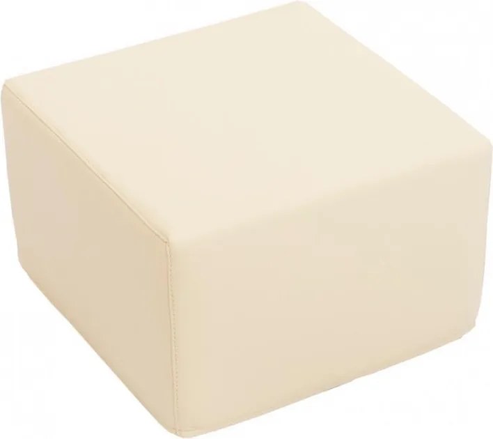 Piankowa pufa przedszkolna Kiddo kwadrat, wysokość 25 cm