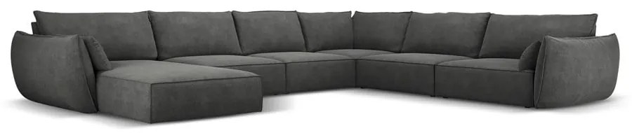 Szary narożnik (prawostronny) Vanda – Mazzini Sofas