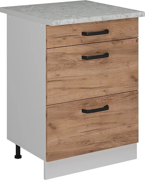 Szafka dolna do kuchni złoty dąb energetyczny 60x60x81.6 r-line