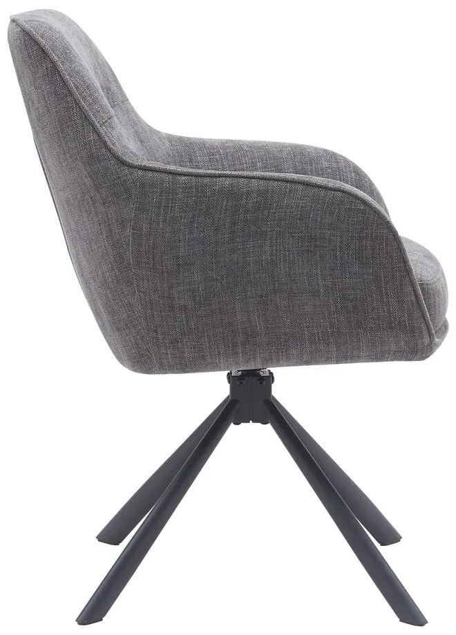 Szare krzesła zestaw 2 szt. Avola – Unique Furniture