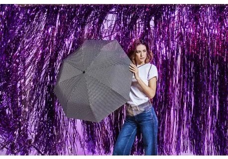 Carbonsteel Magic Minimals - w pełni automatyczny parasol damski