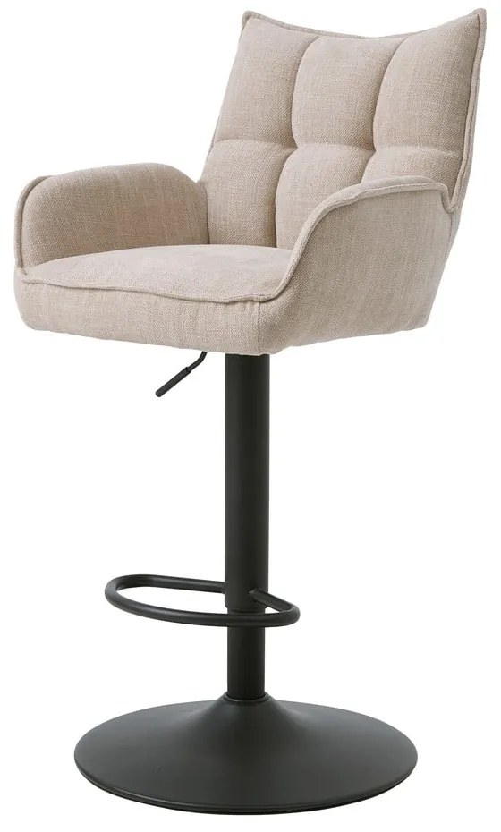 Kremowe hokery z regulowaną wysokością zestaw 2 szt. Marilla – Unique Furniture