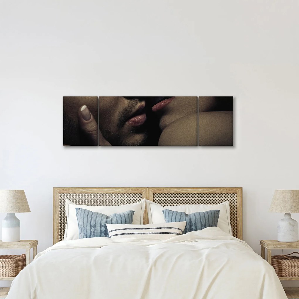 Obraz - Pocałunek (170x50 cm)