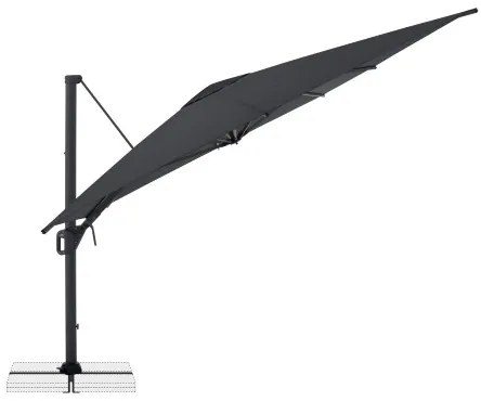 LIFE 300 x 400 cm – huśtawka ogrodowa z bocznym drążkiem : Substancja Desen - 840