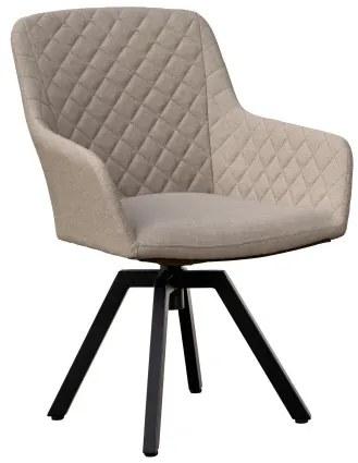 PARIS LIKA-TEX® mocca - luksusowe obrotowe krzesło ogrodowe