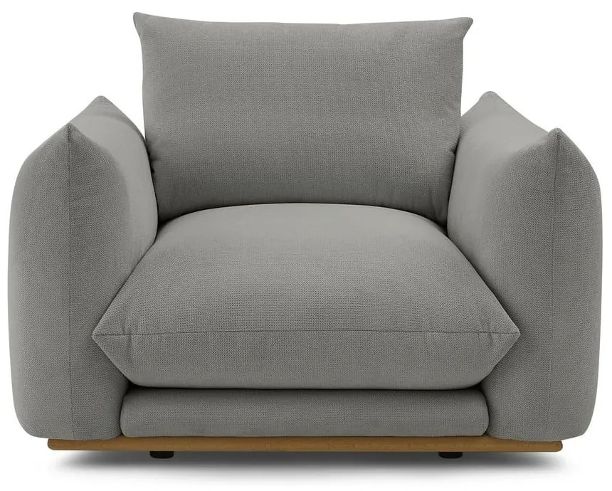 Szary fotel Ernest – Bobochic Paris