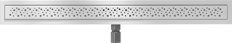 Mexen Flat M12 odpływ liniowy 80 cm, inox - 1021080-15