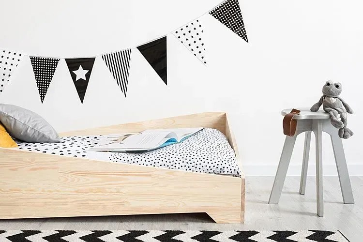 Drewniane łóżko dziecięce S4-N70