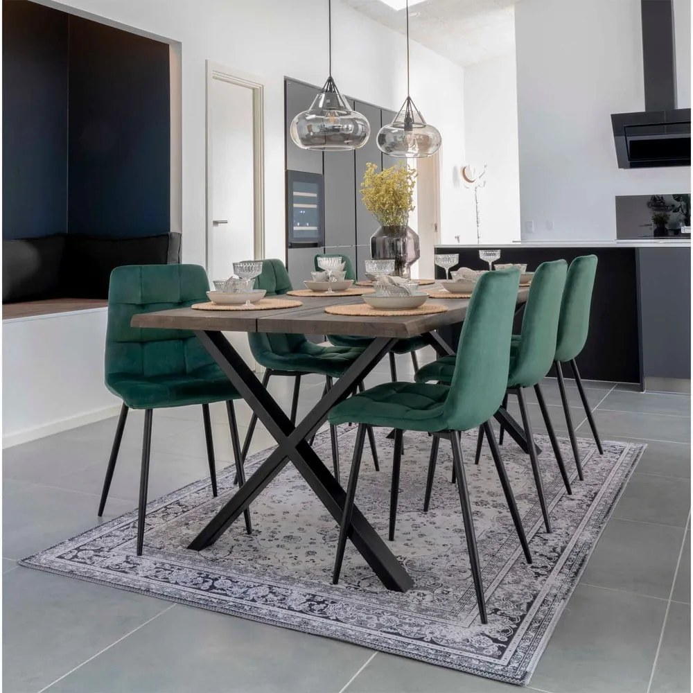 Zielone krzesła zestaw 2 Middelfart – House Nordic