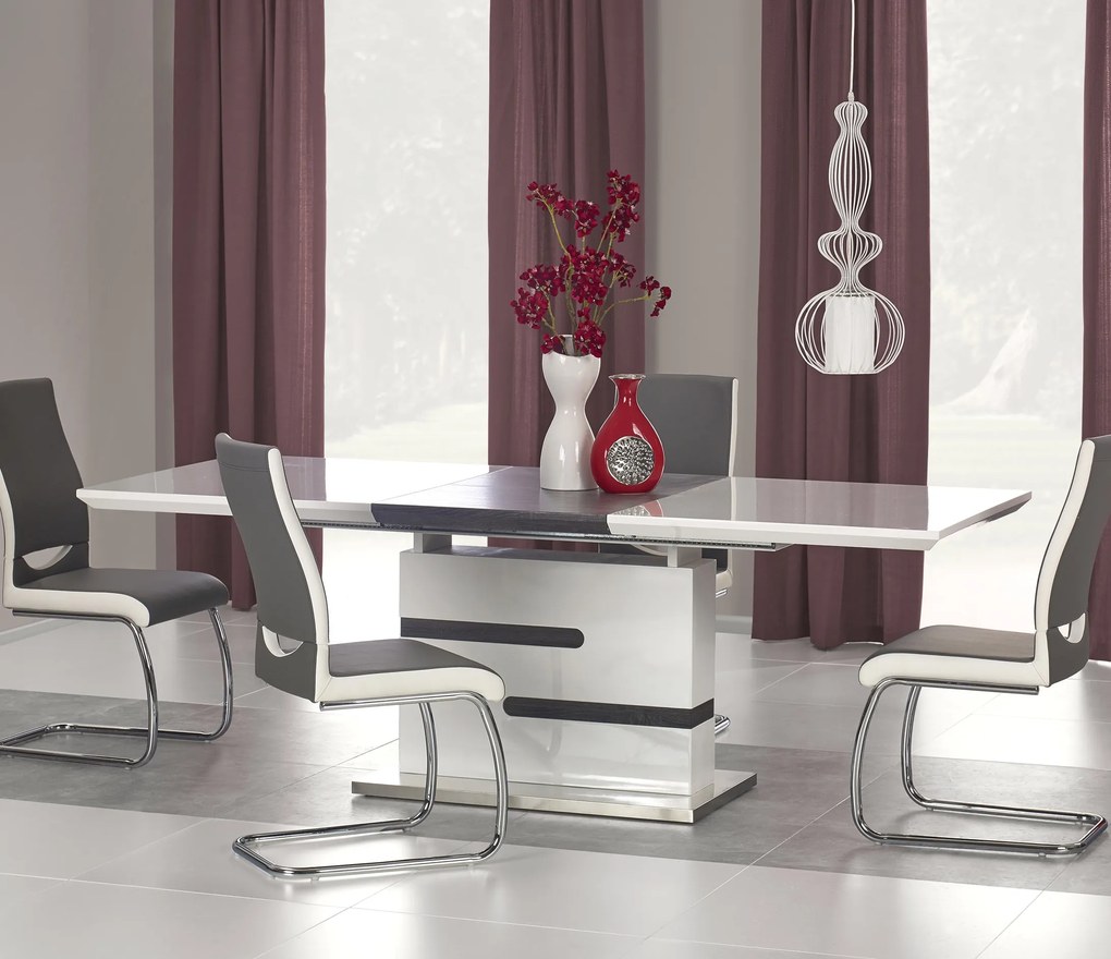 Rozkładany stół Monaco na jednej nodze