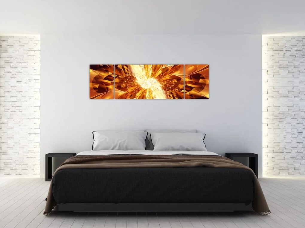 Obraz - Abstrakcja (170x50 cm)