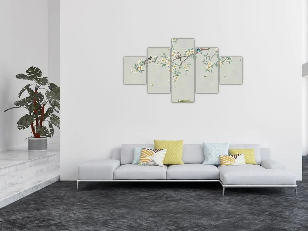 Obraz - Ptasie gniazdo (125x70 cm)