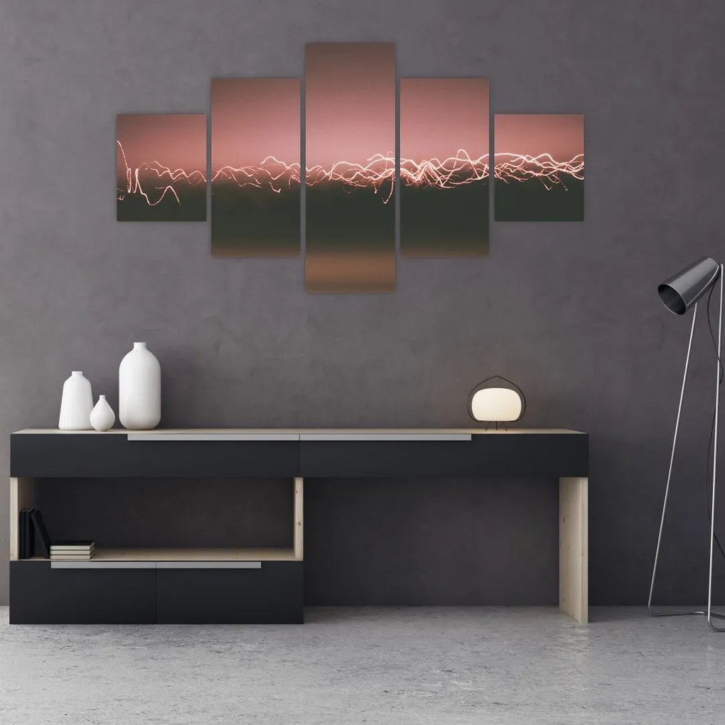 Abstrakcyjny obraz (125x70 cm)