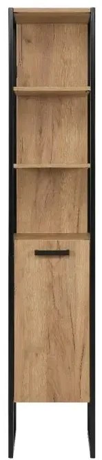 Zestaw mebli łazienkowych BROOKLIN 800 + 821 80 cm dąb craft złoty COMAD