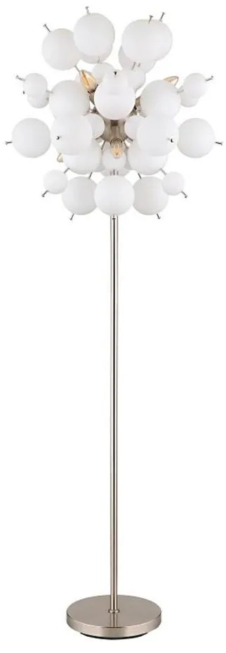 Globo 15633SO - Lampa podłogowa UDO 6xE14/25W/230V biały