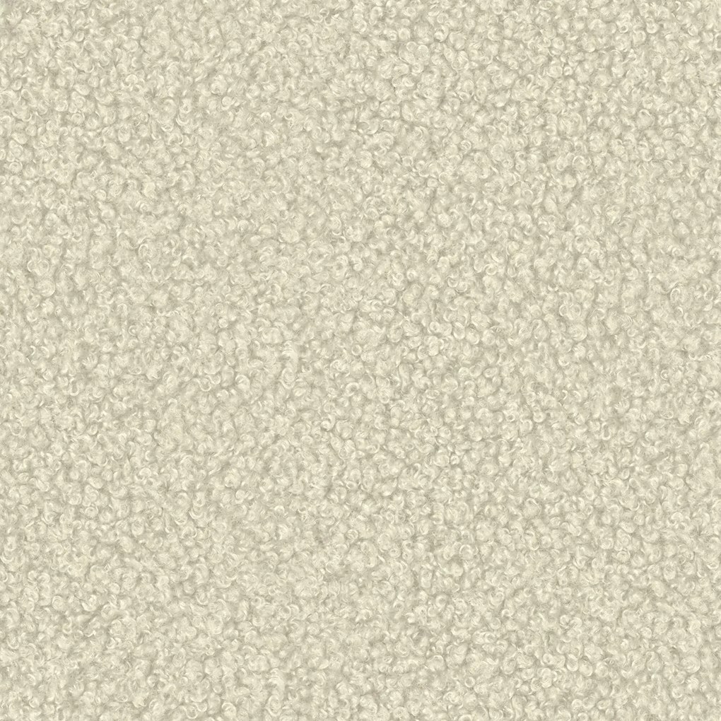 Rozkładana kanapa narożna w kształcie U SMART BOUCLE 303x143 cm, kremowa