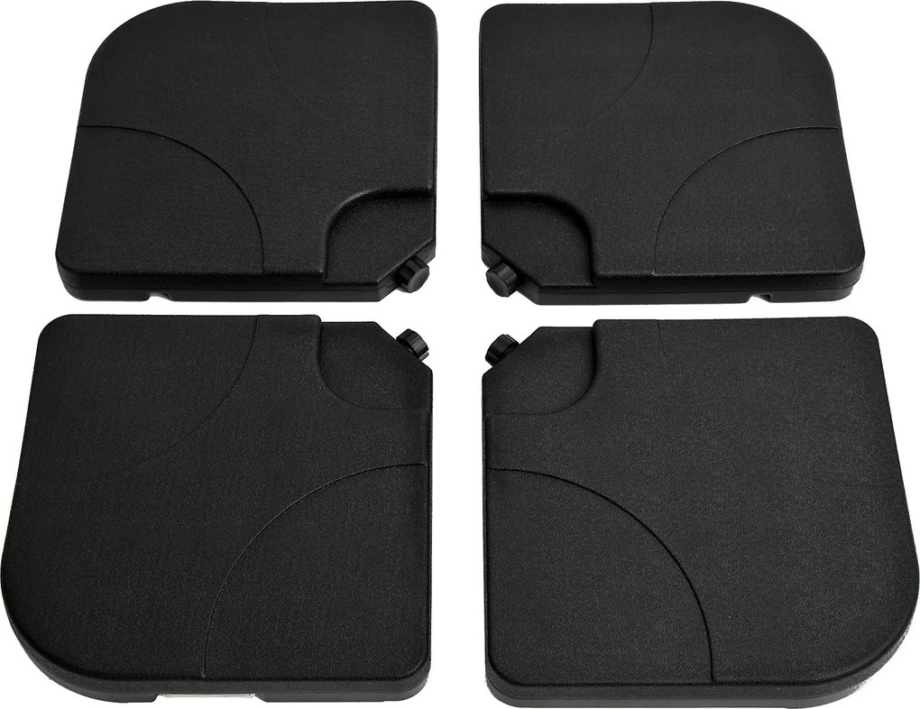 Podstawa stojak do parasola z krzyżakiem podłogowym outsunny