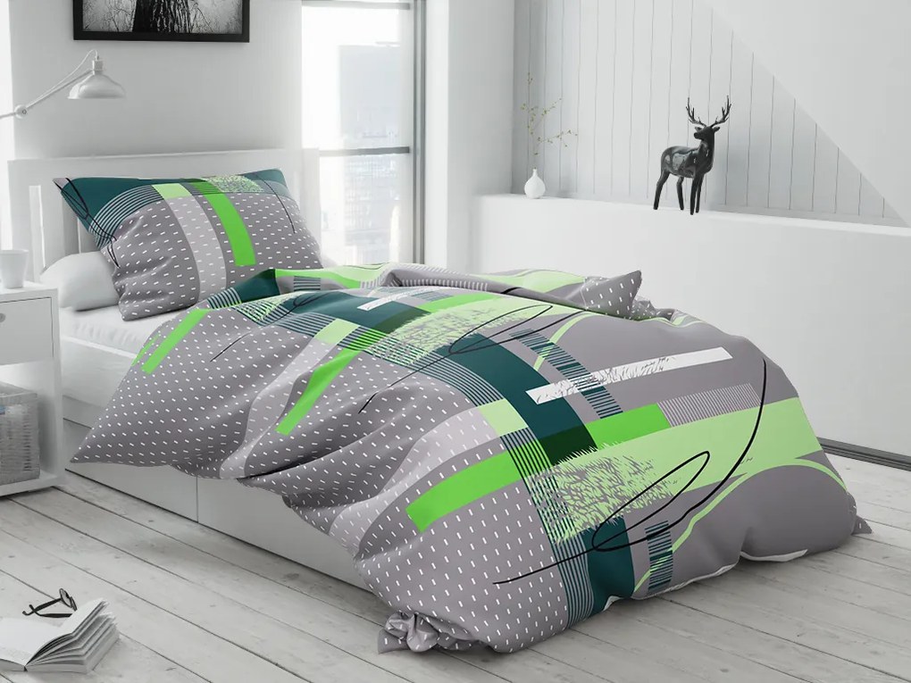 PrzytulneMieszkanie.pl PrzytulneMieszkanie.pl Pościel bawełniana MILLA szara